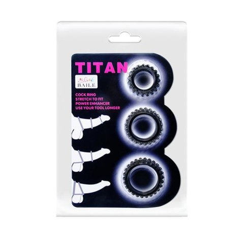 BAILE -TITAN three ring set Boss of toys