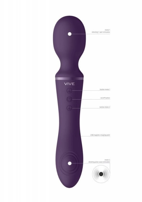 Enora - Wand & Vibrator - Purple Boss of toys