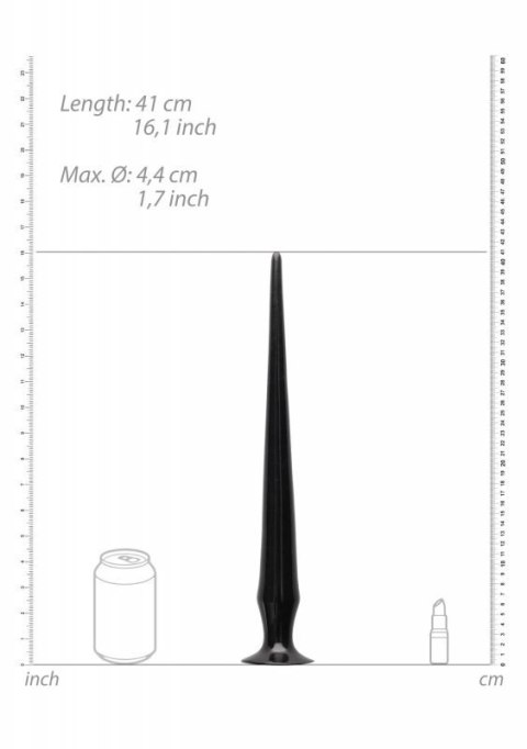 Ass Spike Dildo - 42 cm - Black Boss of toys
