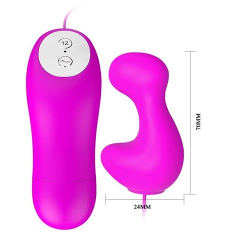 BAILE- Mini love eggs, 12 vibration functions Boss of toys