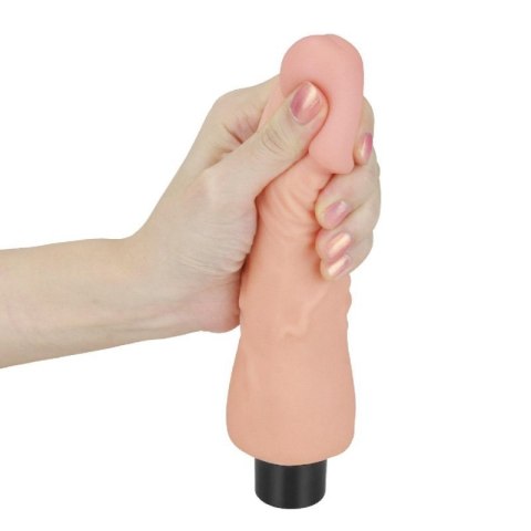 7"" REAL SOFTEE Vibrating Dildo Boss of toys