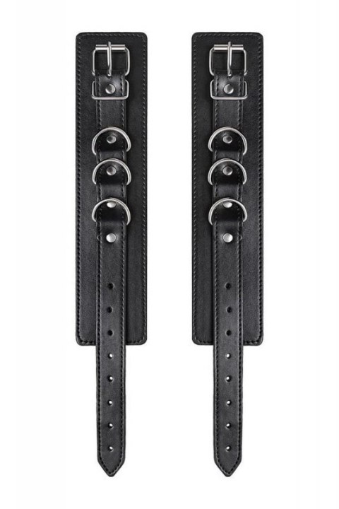 Anonymo handcuffs, PU leather, black, 26.5 cm Boss of toys