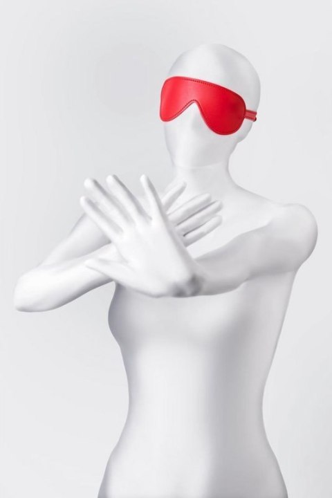 Anonymo mask, PU leather, red, 65 cm Boss of toys