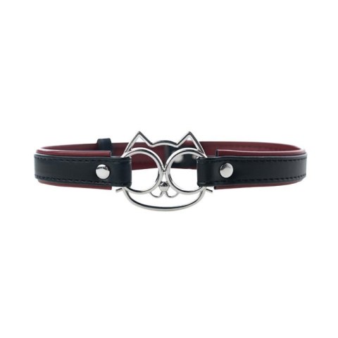 Adjustable collar with cat face. Boss of toys