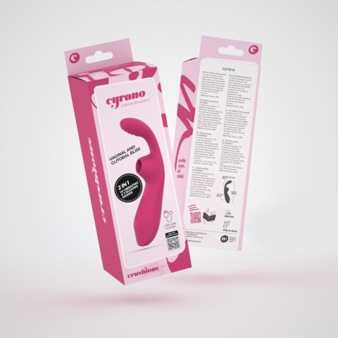 CRUSHIOUS CYRANO CLITORAL RECARGEABLE STIMULATOR Boss of toys