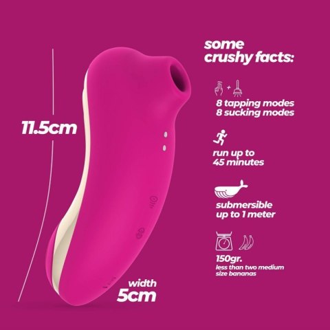 CRUSHIOUS SUPERNOVA CLITORAL STIMULATOR PINK Boss of toys