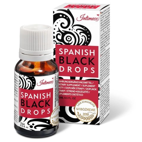 Hiszpańska Mucha" - INTIMECO SPANISH BLACK DROPS 15ml" Intimeco