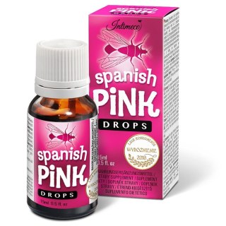 Hiszpańska Mucha" - INTIMECO SPANISH PINK DROPS 15ml" Intimeco