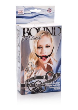 Open Ring Gag Black SCALA