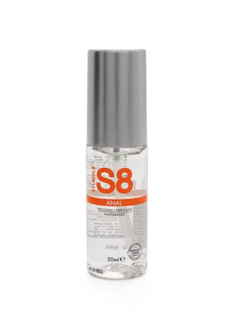 S8 WB Anal Lube 50ml Natural SCALA