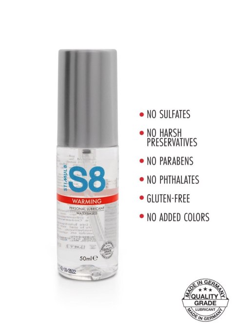 S8 WB Warming Lube 50ml Warming SCALA