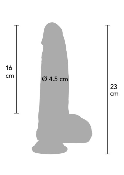 Ultra Realistic Dildo Silicone 18 cm SCALA