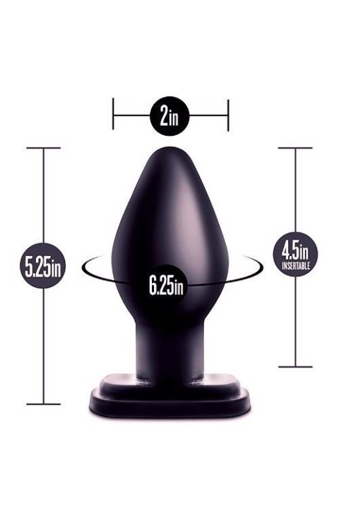 ANAL ADVENTURES XL PLUG BLACK TONGA