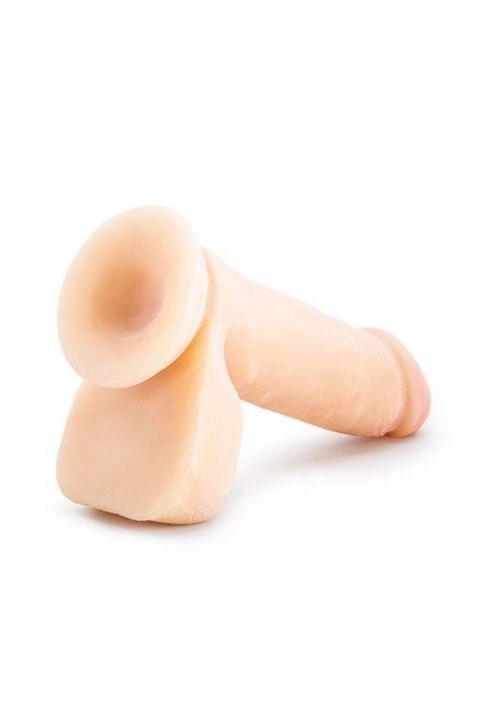 AU NATUREL 8INCH SENSA FEEL DILDO BEIGE TONGA