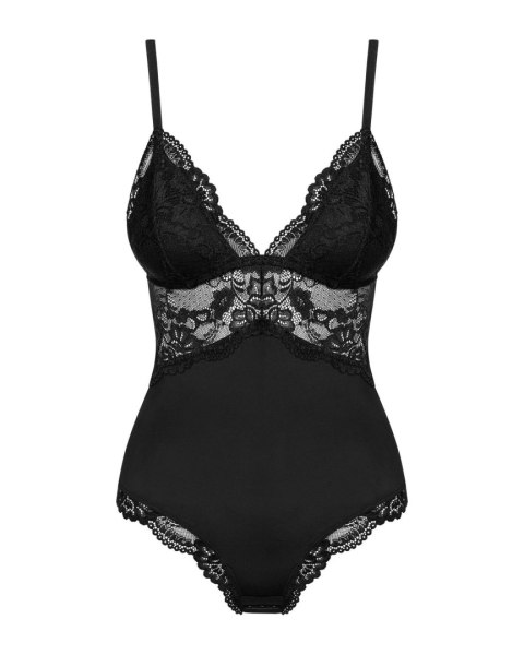 Bielizna- 810-TED-1 body czarne S/M Obsessive - Amocarat Sp. z o.o.