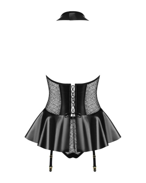 Bielizna-859-COR-1 gorset i figi S/M Obsessive - Amocarat Sp. z o.o.