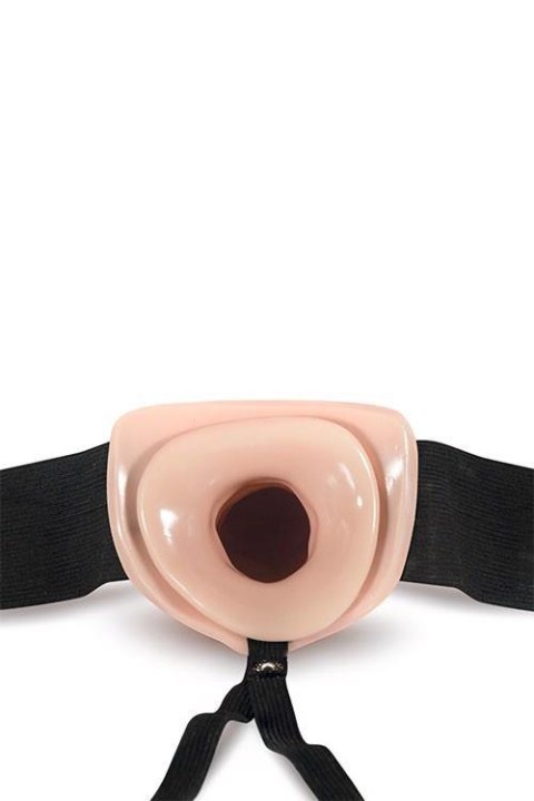 DR. SKIN 7INCH HOLLOW STRAP ON VANILLA TONGA