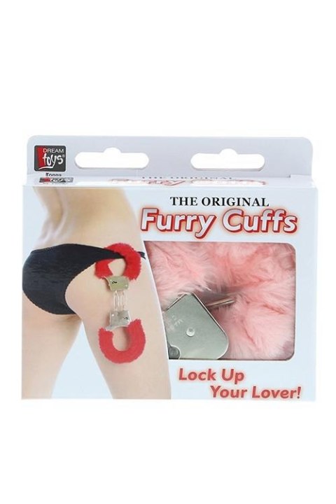 DREAM TOYS HANDCUFFS WITH PLUSH PINK TONGA
