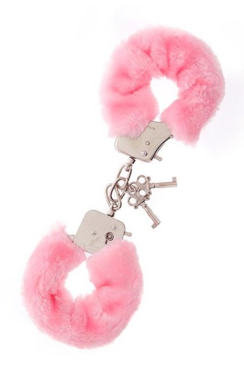 DREAM TOYS HANDCUFFS WITH PLUSH PINK TONGA
