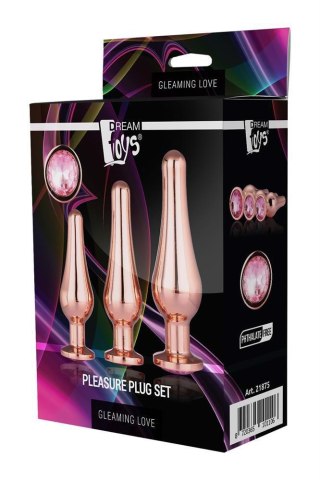 GLEAMING LOVE PLEASURE SET ROSE GOLD TONGA