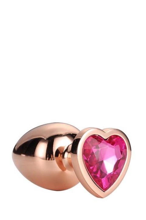GLEAMING LOVE ROSE GOLD PLUG MEDIUM TONGA