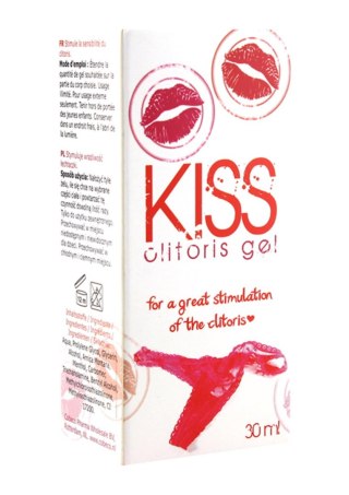 Kiss Clitoris Gel 30ml Natural Cobeco
