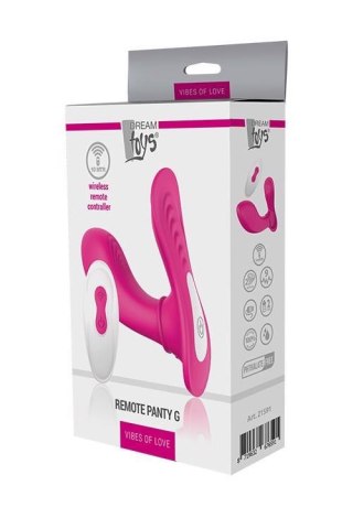 VIBES OF LOVE REMOTE PANTY G MAGENTA TONGA
