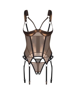 Soranna gorset i stringi otwarte L/XL Obsessive