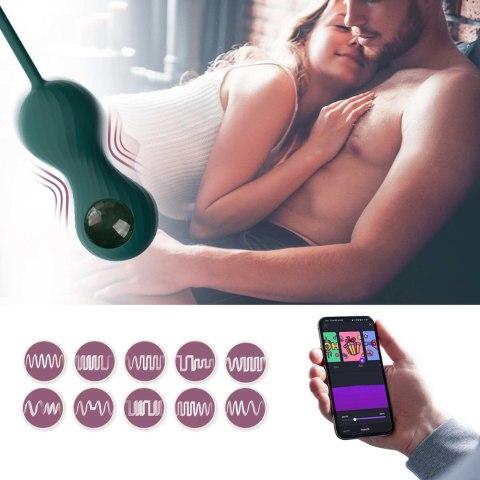 Magic Motion - Crystal Duo Smart Kegel Vibrator with Weight Set Eropartner - INTERSLASH B.V.