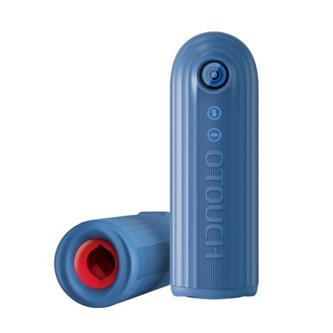 Masturbator wodoodporny Otouch Submarine niebieski z wibracjami OTOUCH