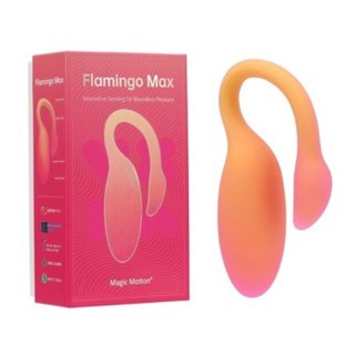 Wibrator Magic Motion Flamingo Max pomarańczowy z aplikacją Magic Motion