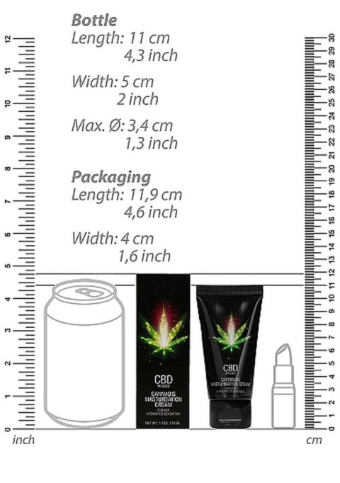 CBD Cannabis Masturbation Cream For Her - 50 ml SHOTS