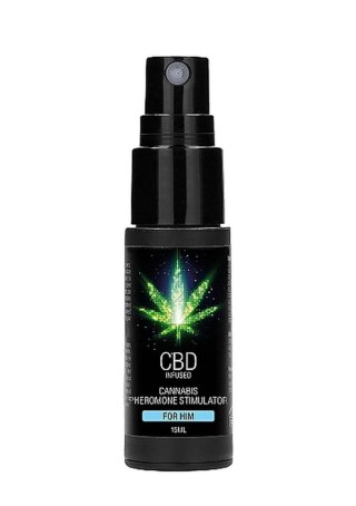 CBD Cannabis Pheromone Stimulator For Him - 15ml SHOTS