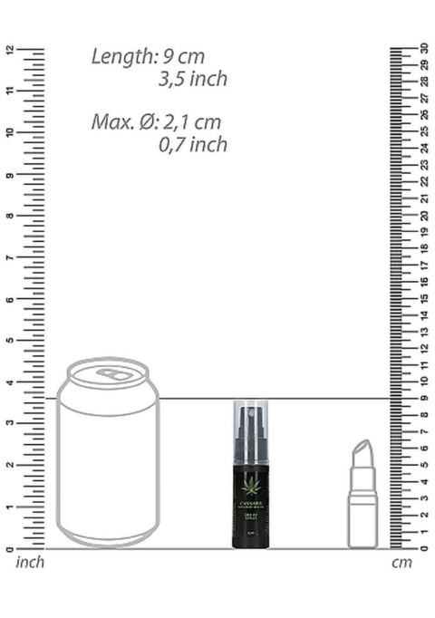 Cannabis With Hemp Seed Oil - Delay Spray - 15 ml SHOTS