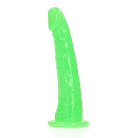 Dildo realistyczne RealRock świecące w ciemności z przyssawką 15,5 cm RealRock