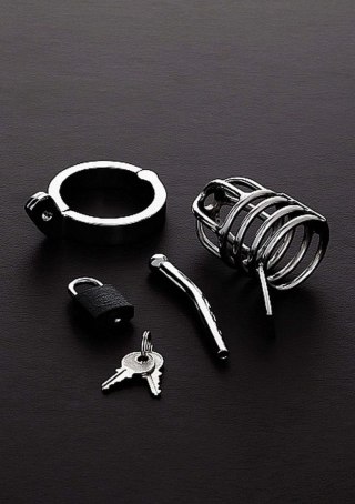 Klatka cnoty Attica ze stali nierdzewnej 45 mm Steel