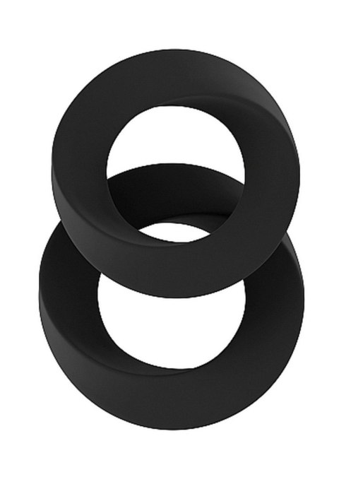 No.24 - Cockring Set - Black SHOTS