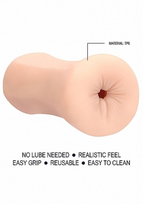 Self Lubrication Masturbator Anal - Flesh SHOTS