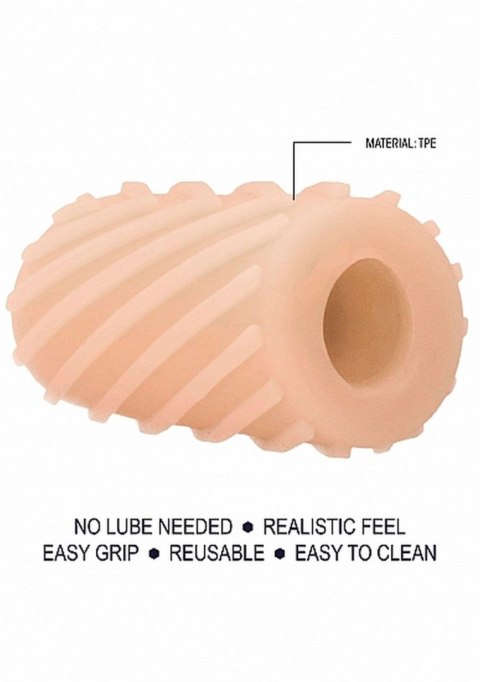 Self Lubrication Pocket Masturbator - Flesh SHOTS