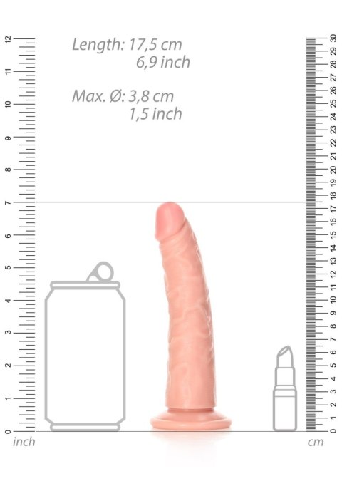 Slim Realistic Dildo with Suction Cup - 6""""/ 15,5 cm SHOTS