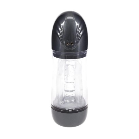 SonicPull - Suction and Vibration Masturbator Pump - Multimedia Enhanced - Gun Metal SHOTS