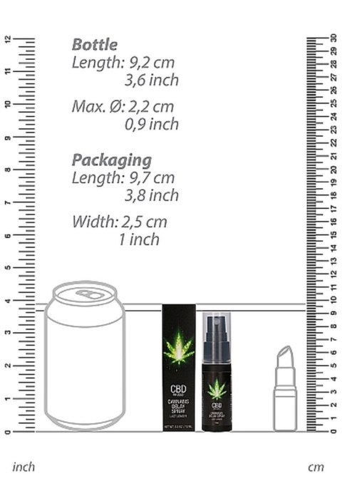 Spray opóźniający CBD Cannabis Pharmquests 15 ml Pharmquests