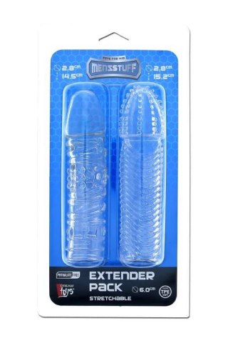 MENZSTUFF PENIS EXTENDER PACK CLEAR TONGA