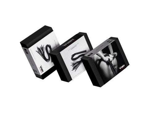 Pejcz-WHIPS duży pejcz, czarny WHIPS - PPH GRAS