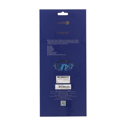 Florence Collection - Blindfold - Blue SHOTS