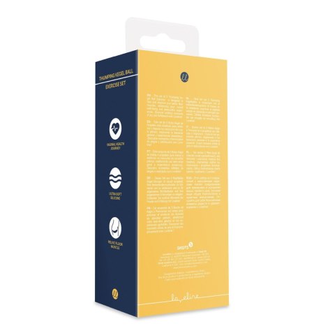 Kegel Ball Exercise Set - Lemonade Yellow SHOTS