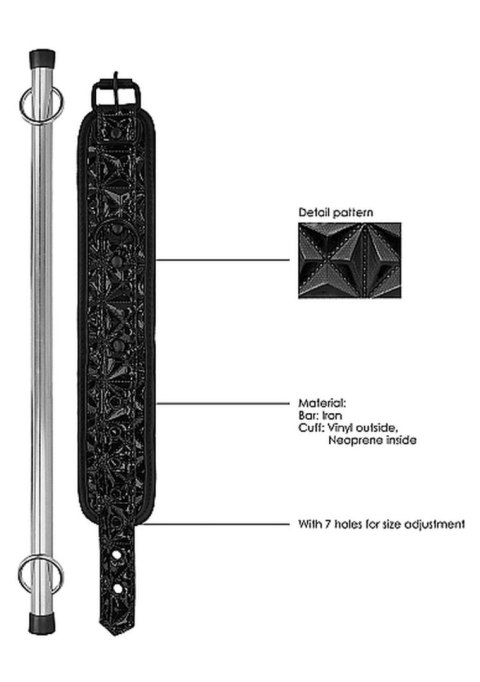 Luxury Spreader Bar - Black SHOTS