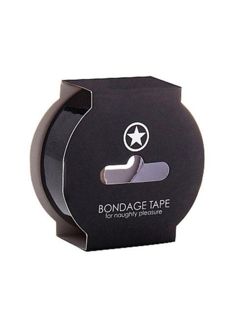 Non Sticky Bondage Tape - 17,5 Meter - Black SHOTS