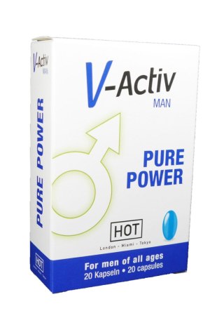 Supl.diety-V-Activ Caps for Men- 20caps HOT Productions & Vertriebs GmbH