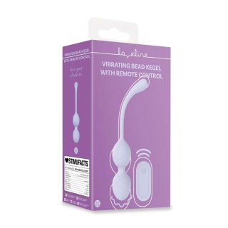 Vibrating Bead Kegel with Remote Control - Lavender Loveline